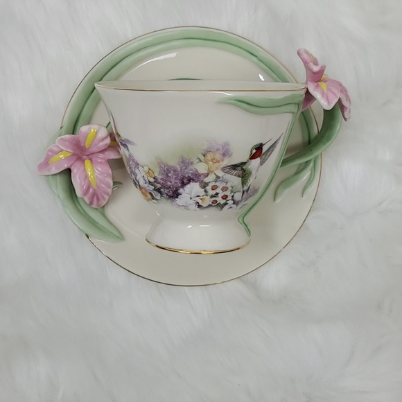 Teacup Saucer Daffodil Concerto Lena Liu Edition - Picture 2 of 11